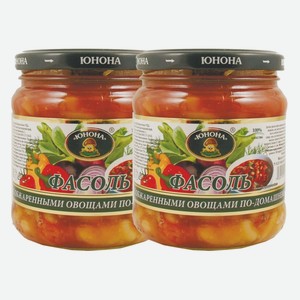 Фасоль в ассортименте Юнона 480 г