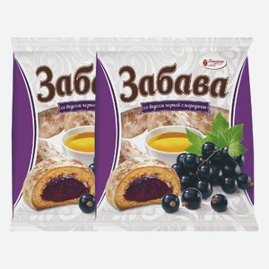 Пряники Забава со вкусом черной смородины Пензенская КФ 300 г