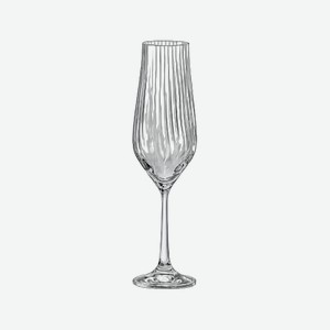 Бокал-флюте CRYSTALEX Tulipa Optic д/шампанского 170мл 1шт