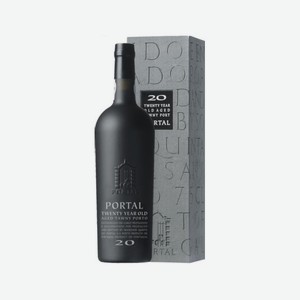 Портвейн ПОРТАЛ 20 лет 20% 750мл п/у
