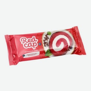 Рулет бисквит REDCAP со сливоч сыром Маскарпоне 200г