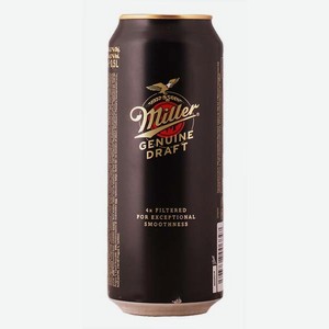 Пиво Миллер Дженьюин Драфт 0.5л