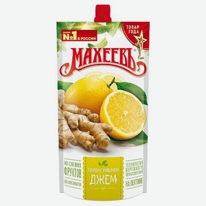 Джем Махеев 300г Д/П лимонный с имбирем