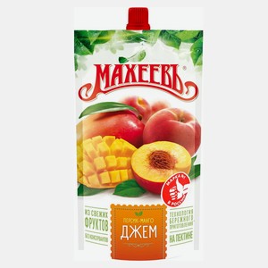 Джем Махеев 300г Д/П персик манго