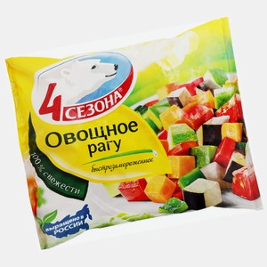 Овощное рагу 400г (4 сезона)