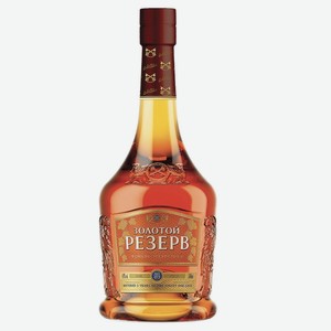 Коньяк  ЗОЛОТОЙ РЕЗЕРВ  трехлетний 0,5л 40%