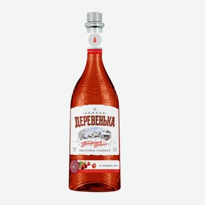 Настойка сладкая  ЗИМНЯЯ ДЕРЕВЕНЬКА  ГРАФИНЯ ВИШНЯ  0,5л 19%