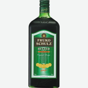 Настойка горькая Фруко Шульц Биттер, 35%, 0.7л, Чехия