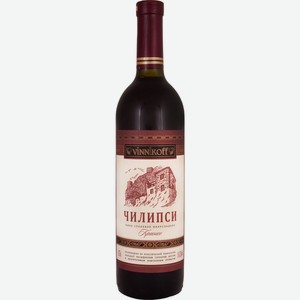 Вино Винникофф,  Чилипси , 750 мл, Красное, Полусладкое