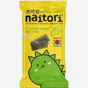 Азиатская кухня Чипсы Naitori Нори с оливковым маслом 3 г