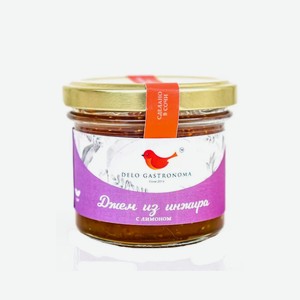Джем Delo gastronoma ИНЖИР С ЛИМОНОМ 125 мл л