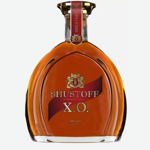 Бренди Шустов 40% 0,5л