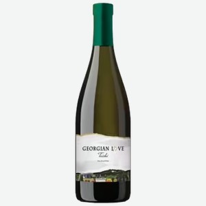 Вино Georgian Love Твиши белое полусладкое 0,75 л