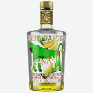 Джин Green Baboon Banana 0,5 л