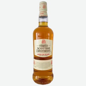 Виски Three Scottish Brothers Single Grain 20 лет 0,7 л