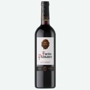 Вино Fortin Plaisance Saint - Emilion красное сухое 0,75 л