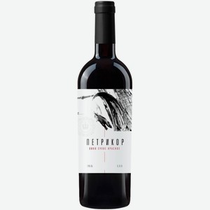 Вино тихое красное сухое ЗГУ Кубань Шумринка ПЕТРИКОР 0.75 л