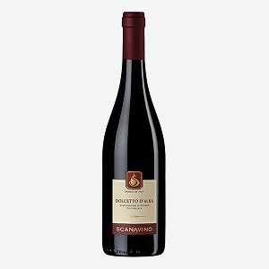 Вино Scanavino Дольчетто Д`Альба, красное сухое, 0,75 л, Италия