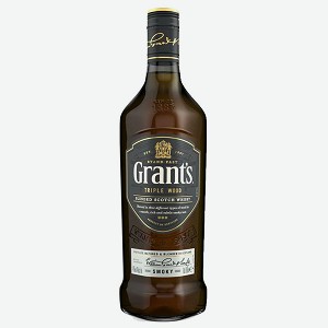 Виски Grant s Triple Wood Smoky 3 years old, 0,7 л, Великобритания