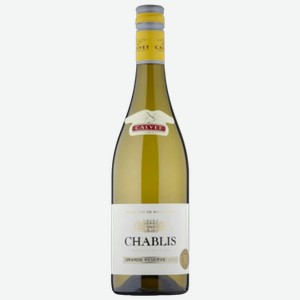 Вино Calvet Chablis Grande Reserve белое сухое 0,75л