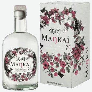 Джин Mankai Artisanal Japanese 0,7 л в подарочной упаковке