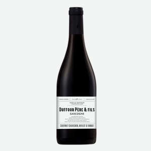 Вино Duffour Pere&Fils Гасконь, красное сухое, 0,75 л, Франция