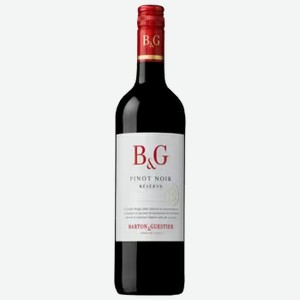 Вино Barton & Guestier Reserve Pinot Noir красное полусухое 0,75 л