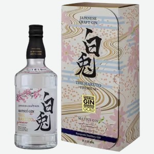 Джин The Hakuto Premium 0,7 л в подарочной упаковке