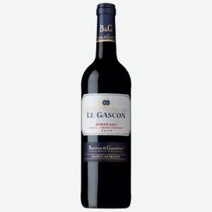Вино Barton & Guestier Gascon Bordeaux красное сухое 0,75 л