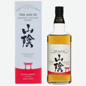 Виски The San-In Blended 0,7 л в подарочной упаковке