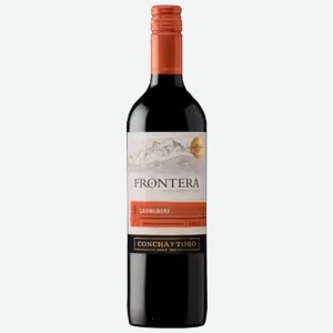 Вино Frontera Carmenere красное сухое 0,75 л