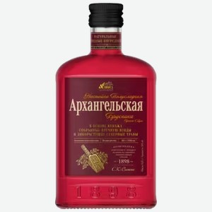 Настойка Архангельская Северная Выдержка Брусника 0,25 л
