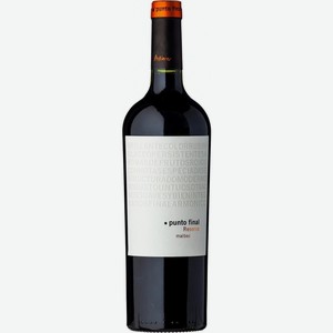 Вино Ренасер,  Пунто Финал  Мальбек Ресерва, 2018, 2018, 750 мл, Красное, Сухое