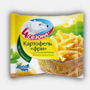 Картофель фри  4 сезона , 450 г