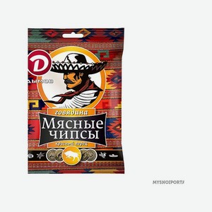 Чипсы мясные ДЫМОВ Говядина с красным перцем 25г