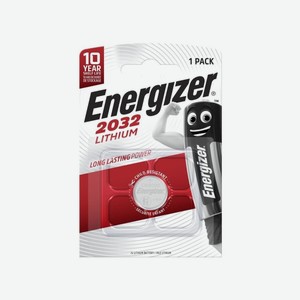 Батарейка ENERGIZER CR2032 Lithium 1шт