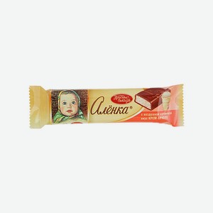 Шоколад АЛЕНКА крем-брюле с воздушной начинкой 42г (Красный Октябрь)