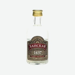 Водка ХАНСКАЯ 40% 50мл