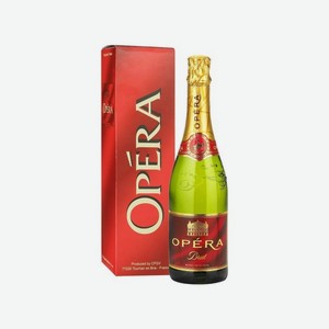 Вино игристое ОПЕРА Блан де Блан Брют 750мл п/у
