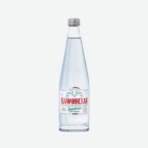 Вода КАРАЧИНСКАЯ минеральная 0,5 л стекло