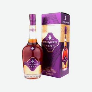 Коньяк КУРВУАЗЬЕ VSOP фиолет. 40% 1л п/у