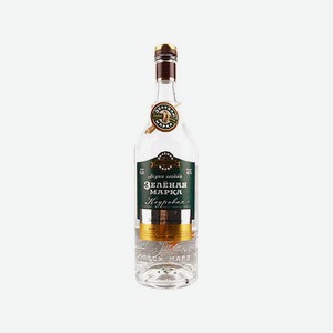 Водка ЗЕЛЁНАЯ МАРКА Особая Кедровая 1л