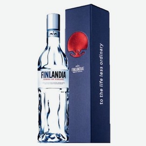 Водка Finlandia 0.7 л, подарочная упаковка