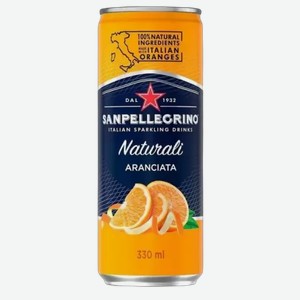 Sanpellegrino Naturali Aranciata 0.33л