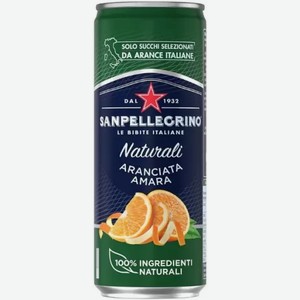 Sanpellegrino Aranciata Amara 0.33л