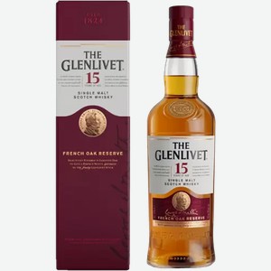 Виски The Glenlivet, 15 летней выдержки 0.7л