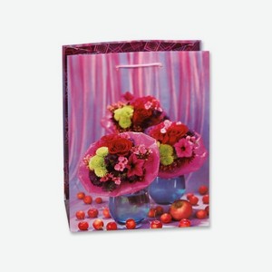 Сумка подарочная 26,4*32,7*13,5см Ассорти