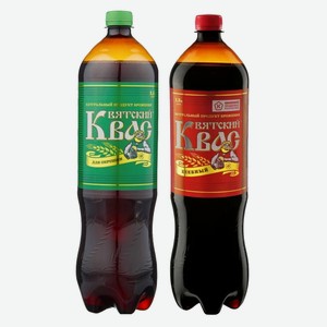 Квас Вятич Вятский Для окрошки, Хлебный 1,5л Киров