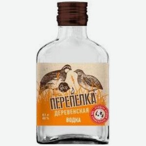 Водка Первый Купажный Завод,  Перепелка  Деревенская, 100 мл