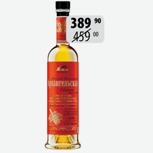 Настойка п/сл Архангельская 30% 0,5л Облепиха Северная Выдержка